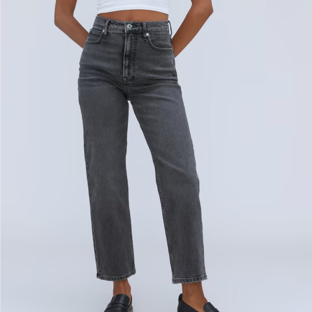 Everlane way high Jean washed black 26 crop